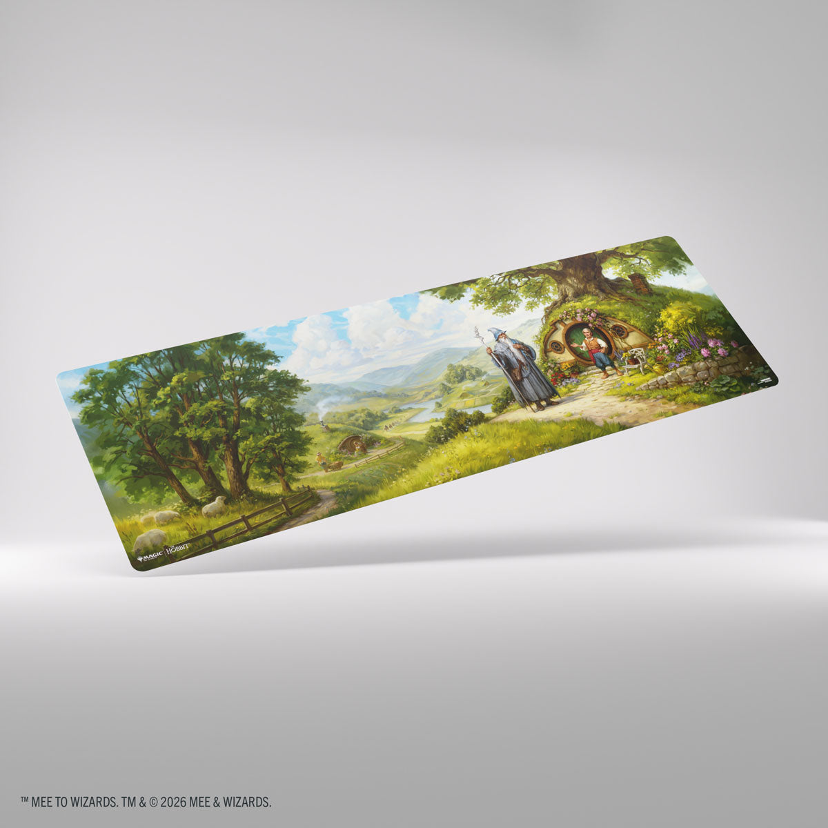 Gamegenic- Magic: The Gathering | The Hobbit Prime Table-sized Playmat 8ft - Iconic scene 3