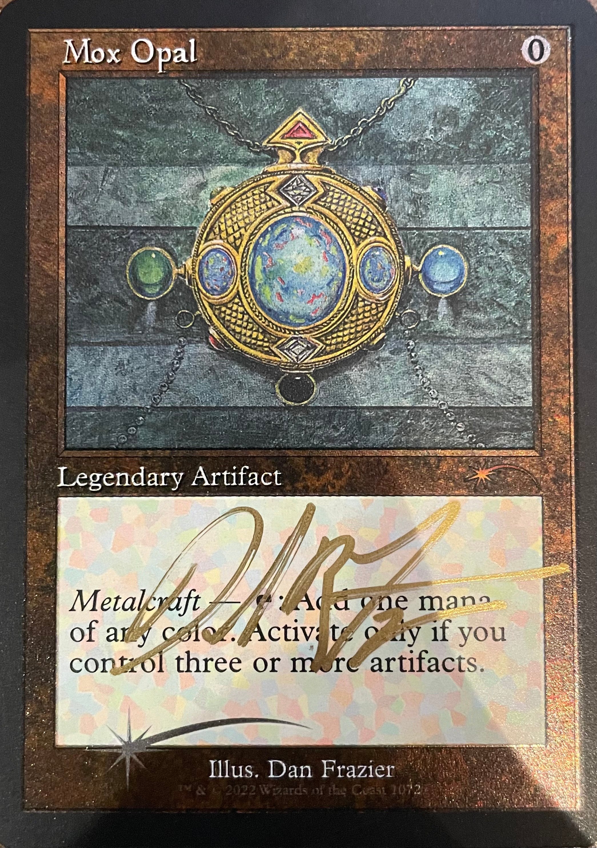 Mox Opal (Retro Frame) (Foil Etched) [SLD - 1072]