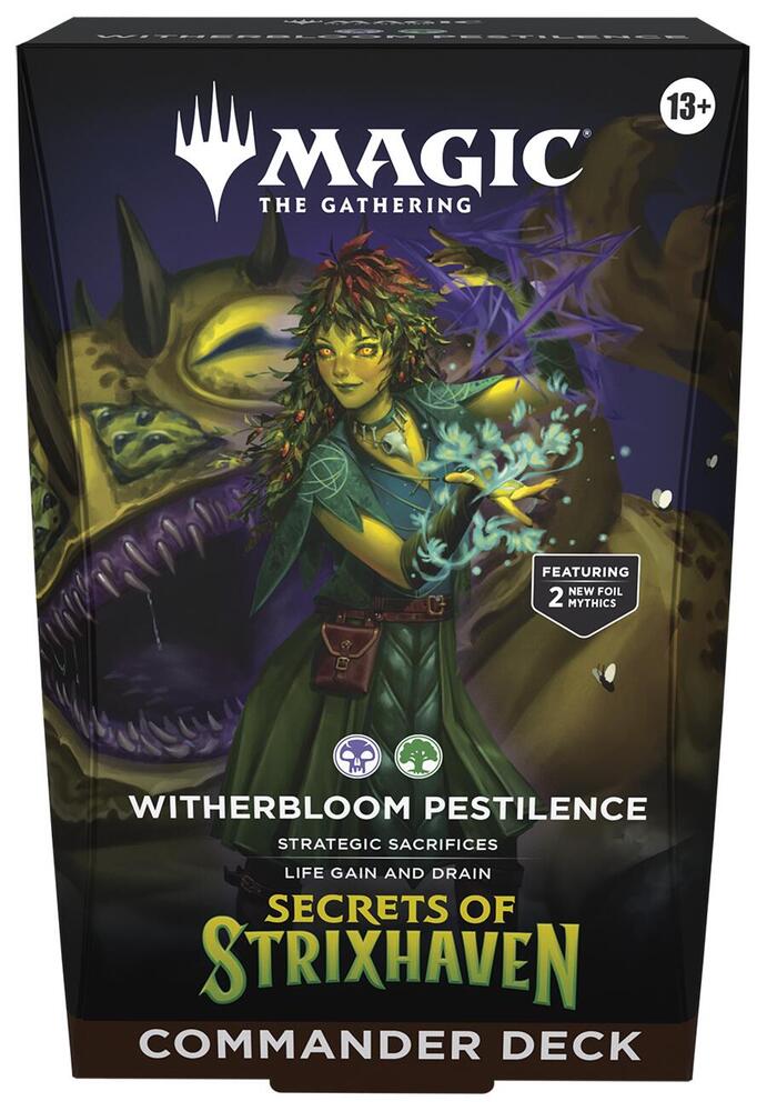 Secrets of Strixhaven Commander Deck - Witherbloom Pestilence (Release Date April 24th)