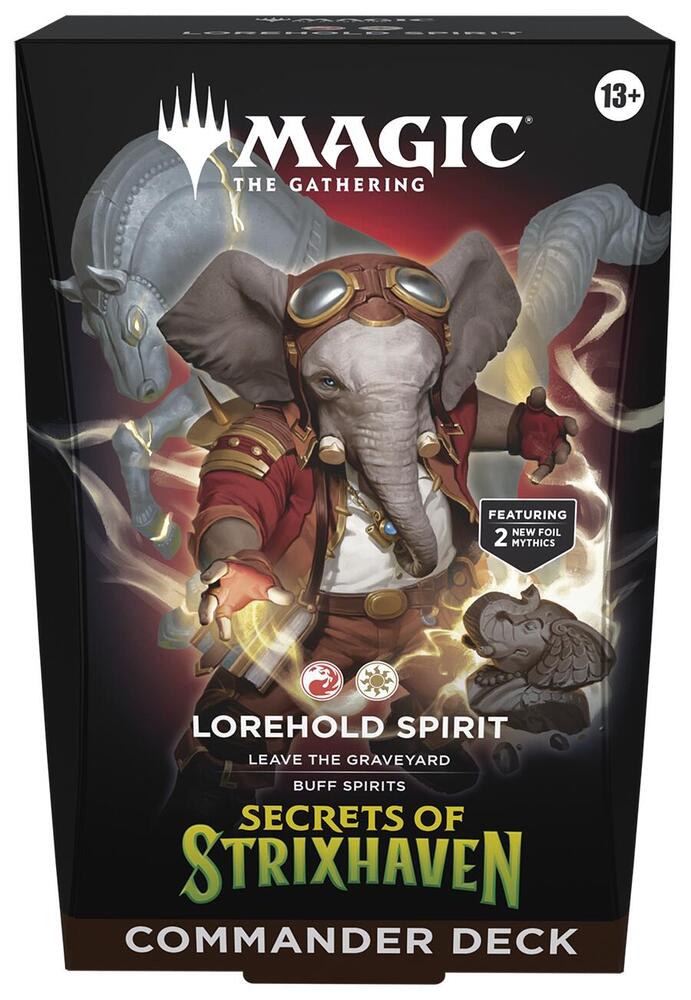 Secrets of Strixhaven Commander Deck - Lorehold Spirit (Release Date April 24th)