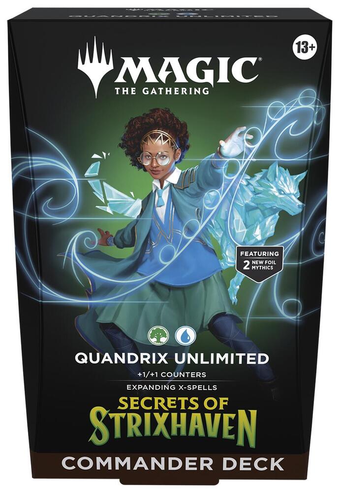 Secrets of Strixhaven Commander Deck - Quandrix Unlimited (Release Date April 24th)
