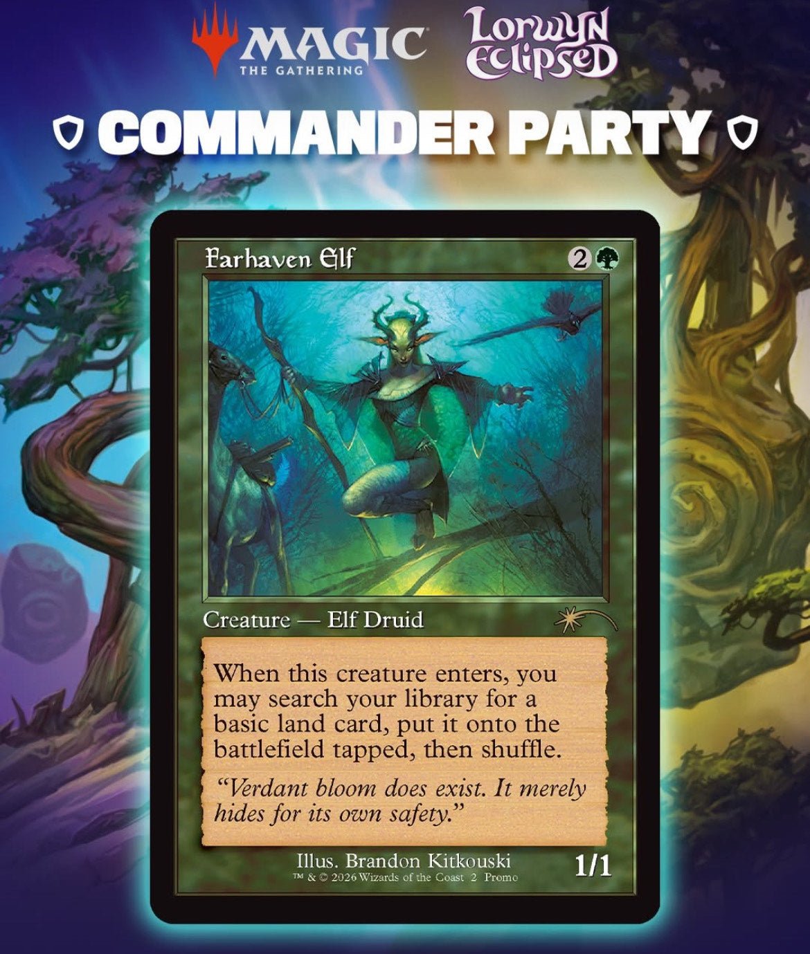 Casual Lorwyn Eclipsed Commander Party 0130 CA