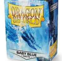 Dragon Shield Sleeves 100 CT Matte Baby Blue - Limited Edition Color