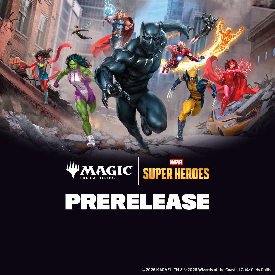 Marvel Super Heroes Pre-Release 06/19 7:00pm