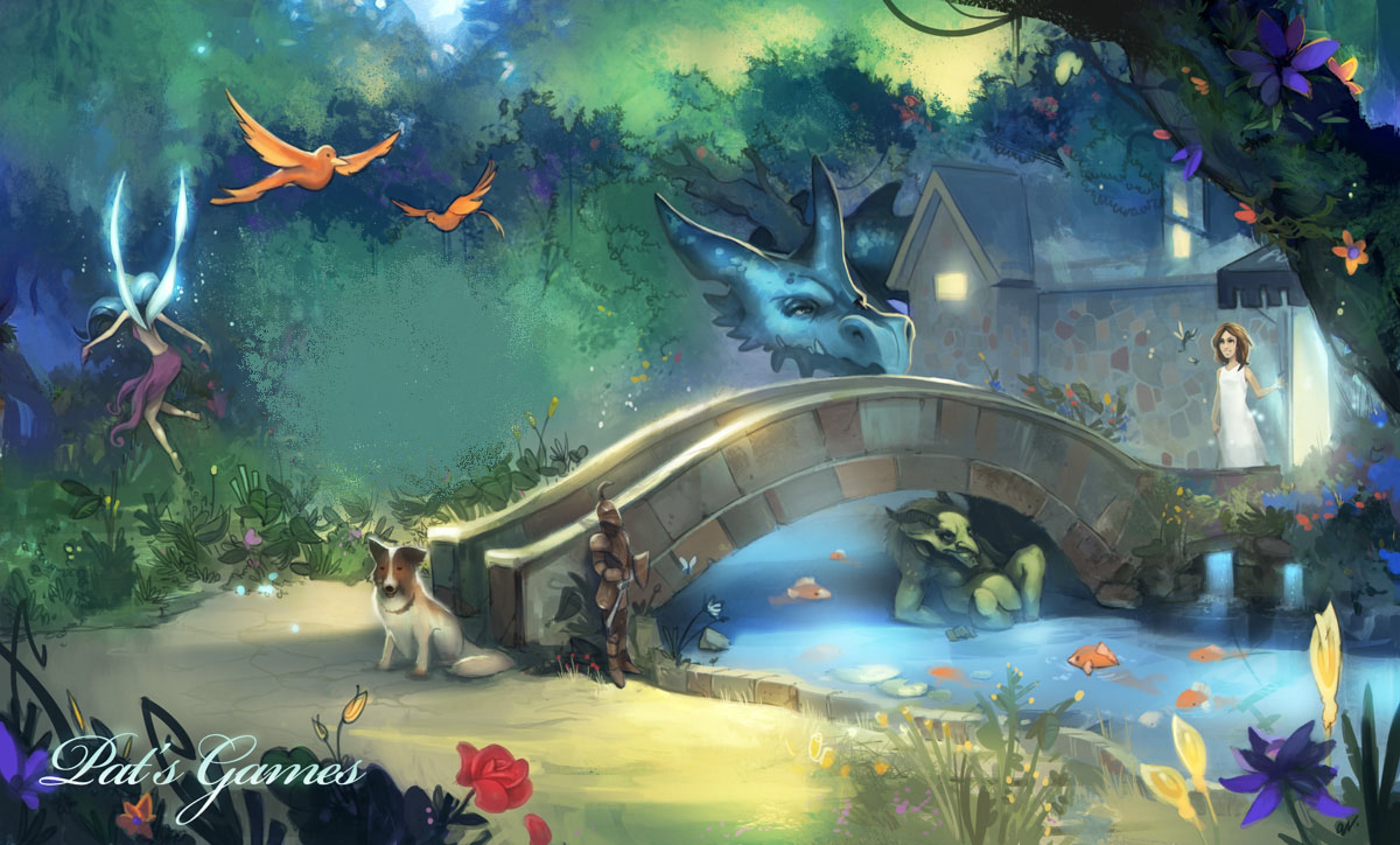 Bridge Scene (Available July 25th)