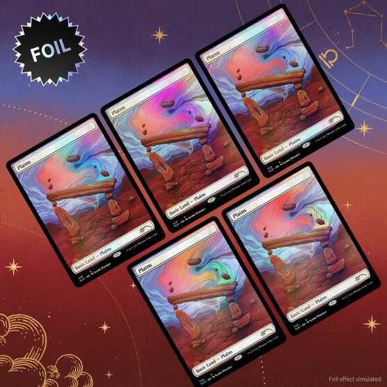 Secret Lair Drop: Astrology Lands (Libra) - Traditional Foil Edition - Secret Lair Drop Series (SLD)