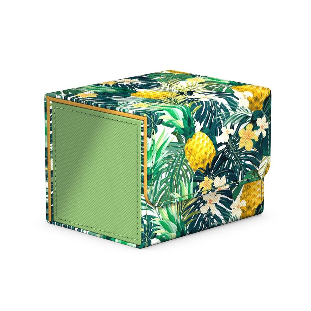 Sidewinder 100+ Floral Places Deck Box - Bahia Green - Ultimate Guard Deck Boxes