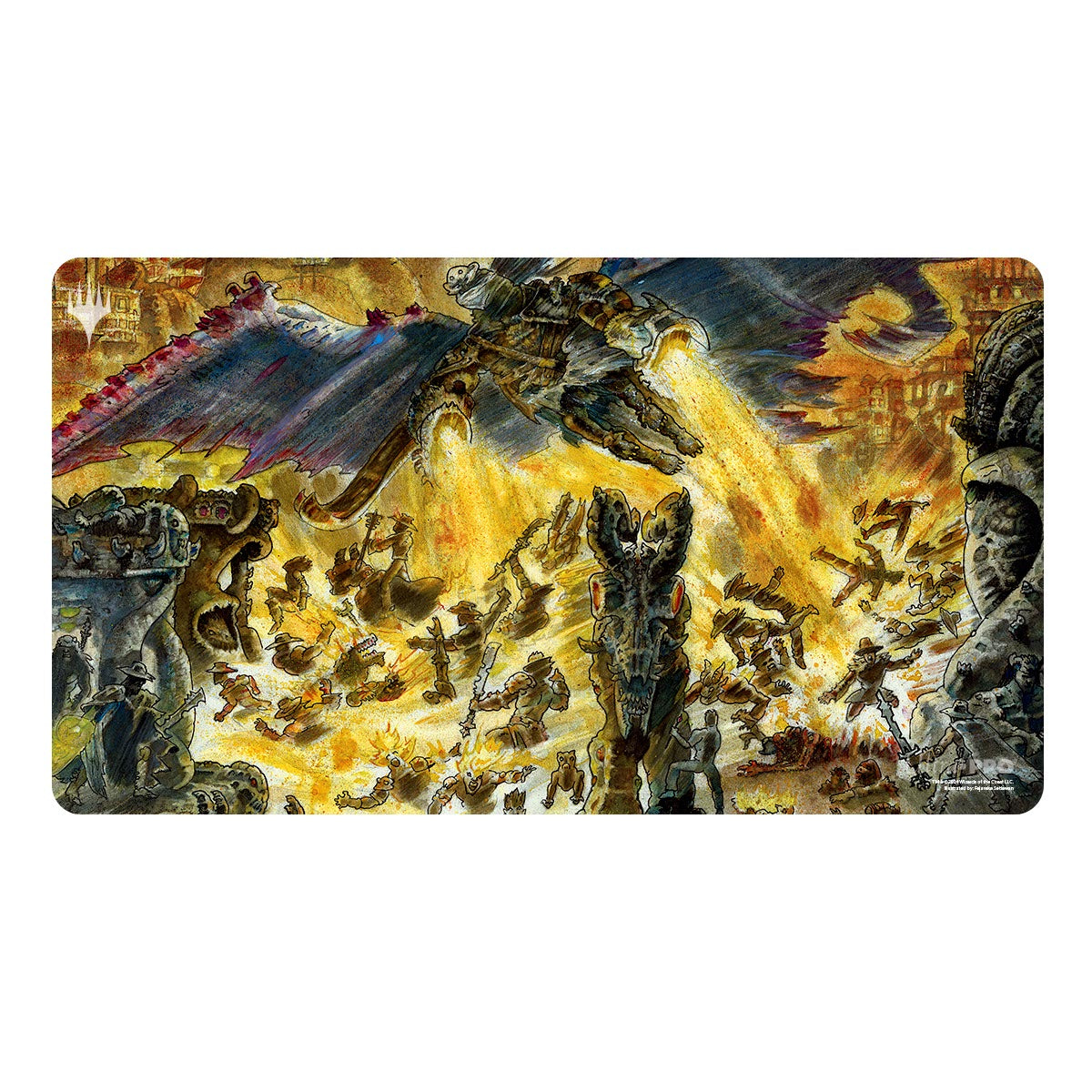 Ultra Pro Playmat Magic the Gathering Outlaws of Thunder Junction Black