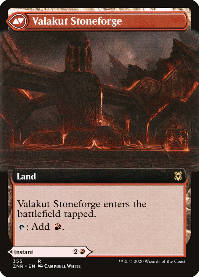 Valakut Awakening (Extended Art) (Back)