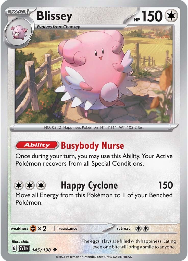 Blissey (145/198) [Scarlet & Violet: Base Set]