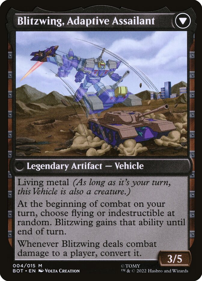 Blitzwing, Cruel Tormentor (Back)